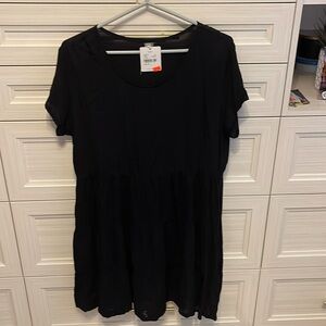 Black Cover up with beautiful detail